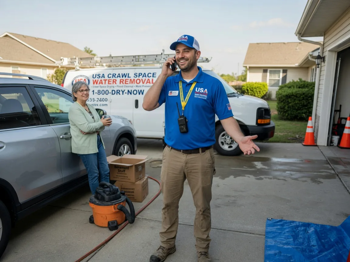 Crawl Space Water Removal Raleigh, IL FAQs